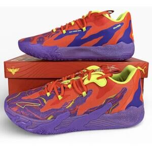 PUMA LaMelo Ball MB.03 Lo Lava Basketball Shoes Red Blast 310847 01 Size 11.5